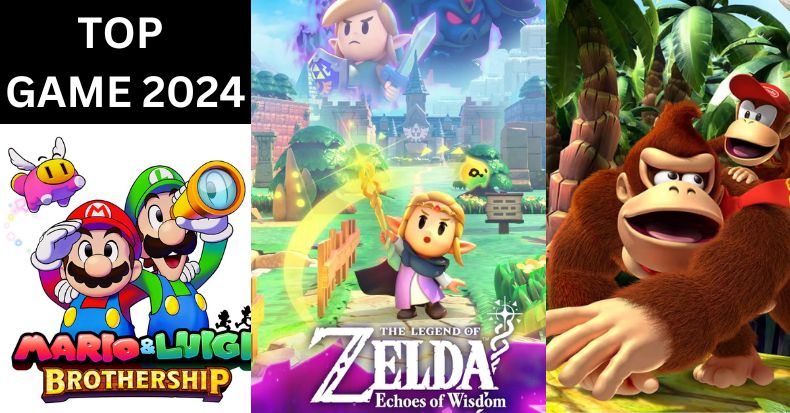Top 10 game Nintendo Switch 2024 đáng để bạn mong chờ