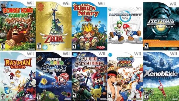 top game wii hay nhất