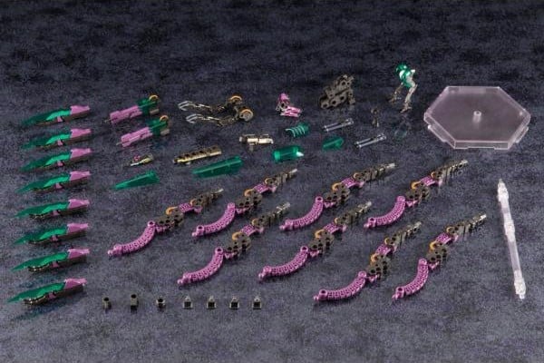 Hexa Gear Hidestorm Model Kit nhiều phụ kiện độ chi tiết cao có kèm theo base đế dựng