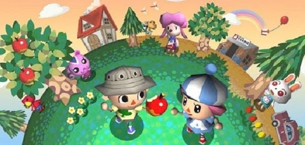 town in animal crossing wild world