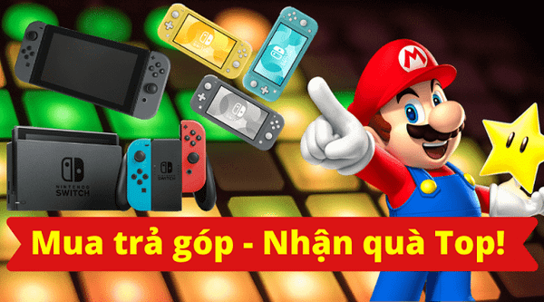 trả góp Nintendo Switch noel 2019