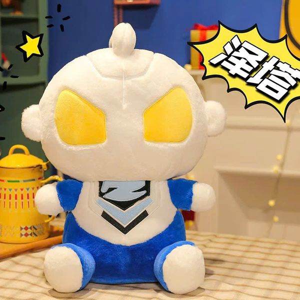 Thú bông Siêu Nhân Điện Quang Ultraman 35cm phụ kiện trang trí lý tưởng cho góc học tập hoặc phòng ngủ