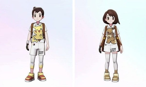 Trang phục đặc biệt trong Pokemon Sword and Shield