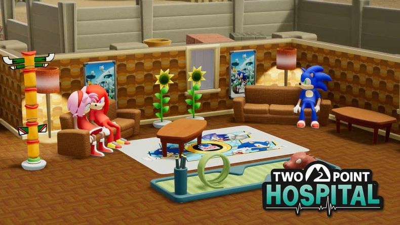 trang phục Sonic của Two Point Hospital