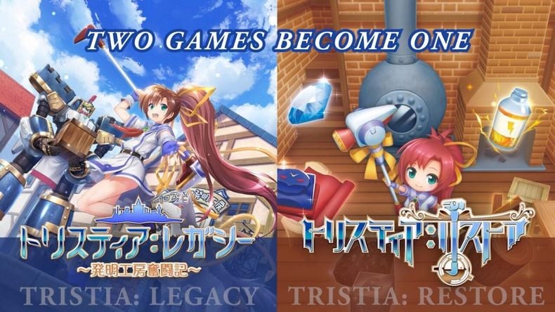 Tristia: Chronicles, bộ sưu tập trên Switch gồm Tristia: Legacy và Tristia: Restore