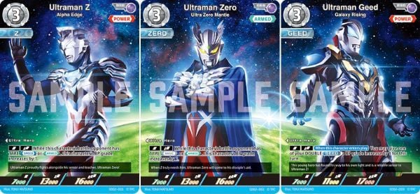 Ultraman Card Game Starter Deck The Bonds of Zero SD02 trò chơi đấu bài có nhiều thẻ in hình ảnh đẹp mắt vừa chơi vừa sưu tầm