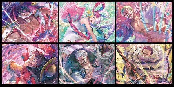 One Piece Card Game Starter Deck trò chơi đấu bài có nhiều thẻ in hình ảnh đẹp mắt vừa chơi vừa sưu tầm