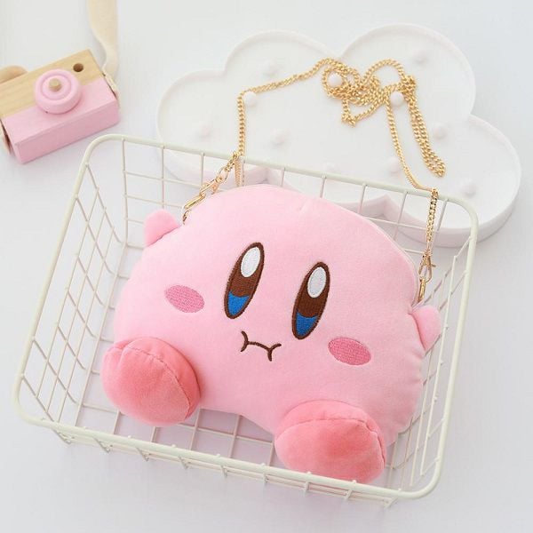 Túi đeo chéo Kirby thú bông phong cách Nhật giá rẻ