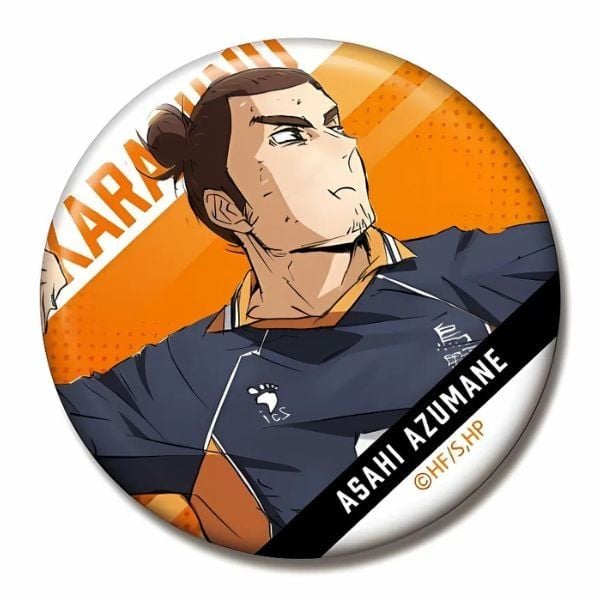 Túi Mù Huy Hiệu Nhân Vật Haikyu!! Trường Karasuno Vol. 2 - Asahi Azumane