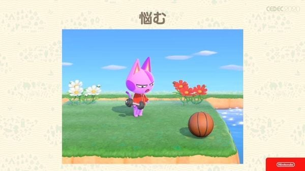 tương tác nhân vật Animal Crossing New Horizons