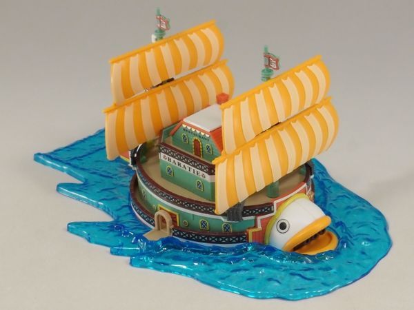tùy biến mô hình tàu Baratie One Piece Grand Ship Collection