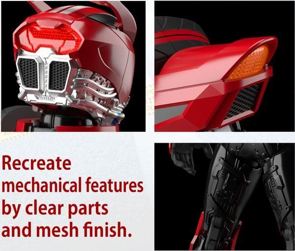 tùy biến mô hình Kamen Rider Drive Type Speed Figure-rise Standard