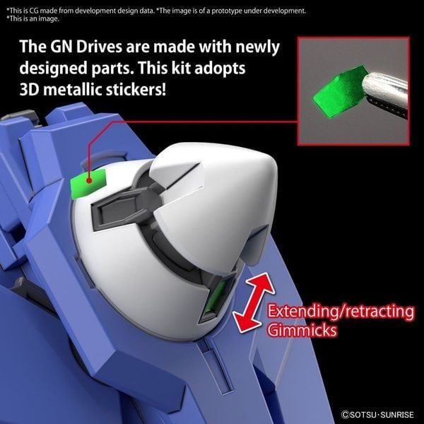 tùy biến robot Gundam 00 Diver Arc HG 1/144 Gundam Build Metaverse