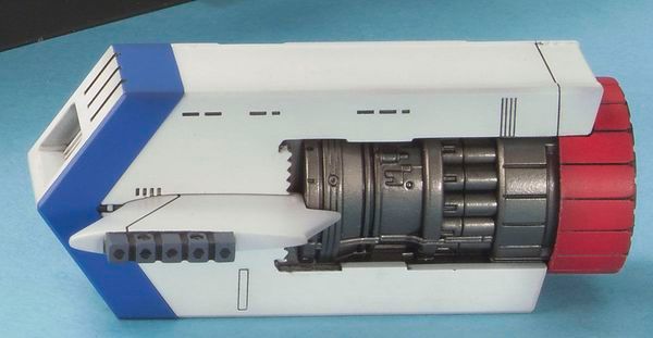 tùy biến robot SCV-70 White Base EX Model 1/1700 gundam