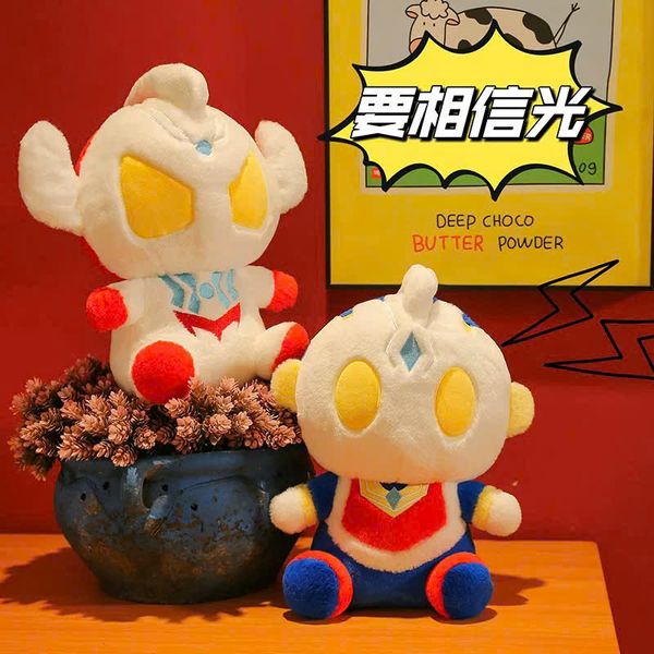 Thú bông Siêu Nhân Điện Quang Ultraman 35cm đáng yêu dành cho fan hâm mộ