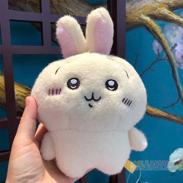Gấu bông Labubu đeo nơ 20cm dễ thương, chất liệu mềm mại, món quà tuyệt vời cho trẻ em và người yêu đồ chơi nhồi bông