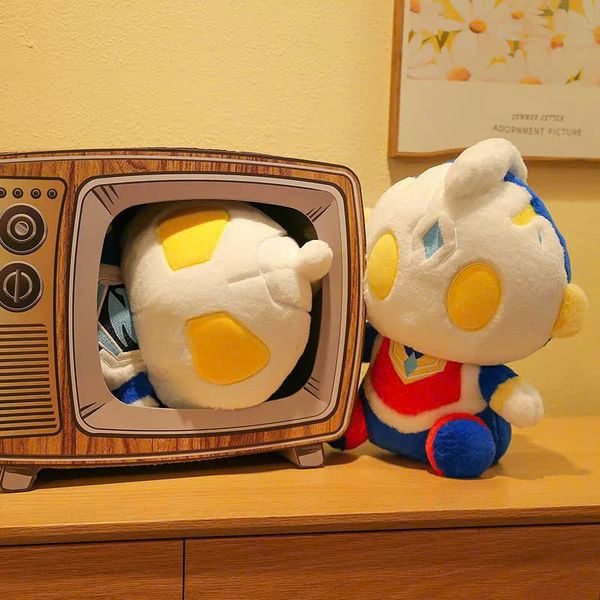Thú bông Siêu Nhân Điện Quang Ultraman 35cm dễ thương, chất liệu mềm mại, món quà tuyệt vời cho trẻ em và người yêu đồ chơi nhồi bông
