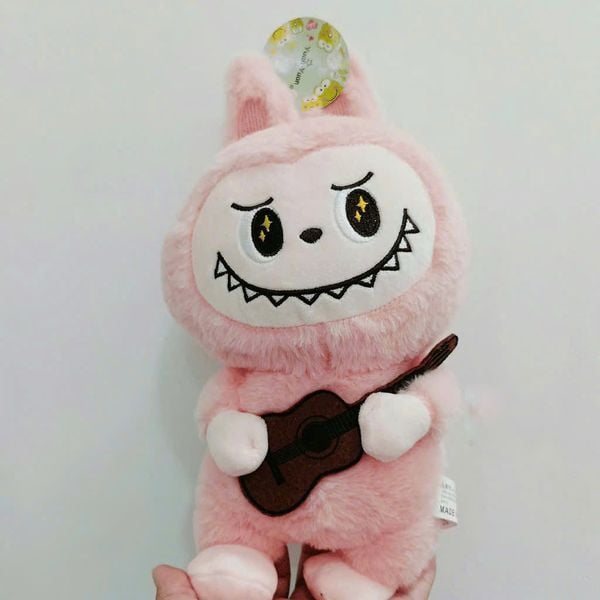 Thú bông Labubii chơi đàn 20cm Labubu món quà ý nghĩa dành cho bạn bè và người thân trong các dịp đặc biệt