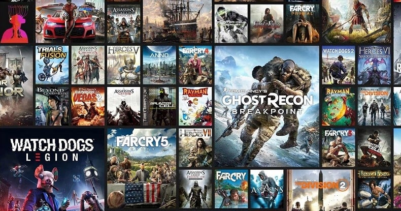Ubisoft Games Cropped