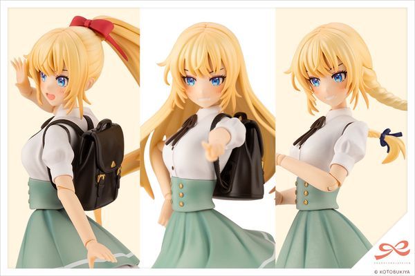 custom mô hình gái Sousai Shojo Teien Ritsuka Saeki St. Iris Gakuen Girls' High School Summer Clothes Kotobukiya