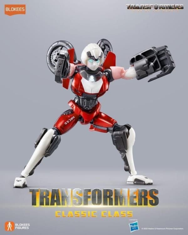 Mô hình lắp ráp Transformers Model Kit Classic Class 07 Arcee 10cm Luminous Eyes & Chest Blokees 71152 chi tiết đẹp mắt ấn tượng chân thực
