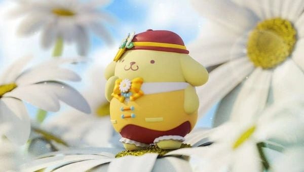 Pompompurin mô hình  Flower Season Sanrio Characters đáng yêu đẹp mắt dễ thương chính hãng giá rẻ chất lượng tốt mua tặng trẻ em con cái gia đình
