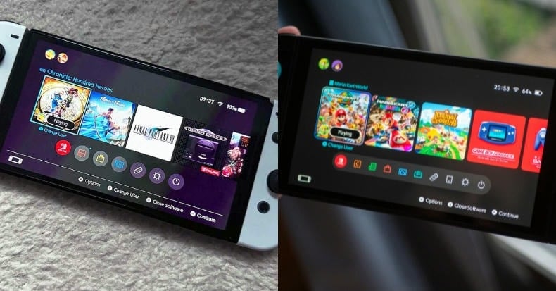 Nintendo Switch 2 tương thích ngược với game Switch OLED