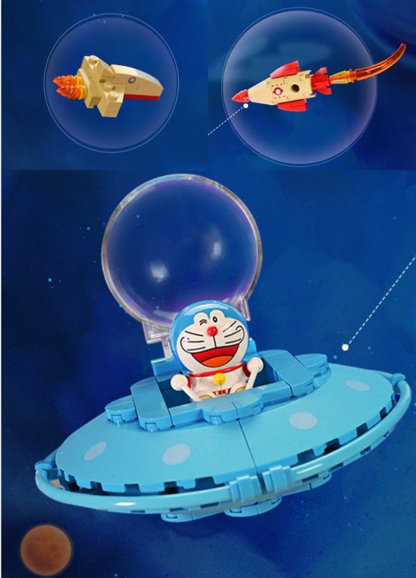 Cửa hàng hobby bán Mô hình khối gạch Keeppley Doraemon Phiêu Lưu Vũ Trụ K20421 lắp ráp đẹp mắt chất lượng tốt giá rẻ ưu đãi có giao hàn toàn quốc thú vị vui nhộn dễ thương
