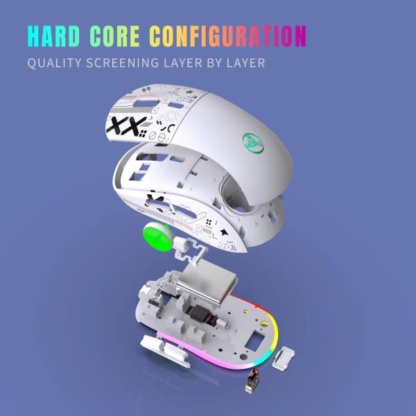 Gaming Mouse Chuột không dây Manthon HXSJ T90 LED RGB 3600 DPI chất lượng cao giá tốt