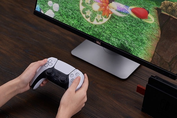 USB kết nối tay cầm chơi game PS5 DualSense với Nintendo Switch