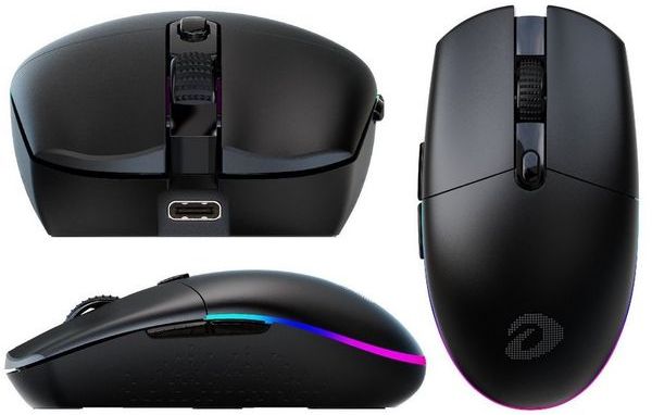 Chuột không dây Gaming DAREU EM911X RGB Lightweight chuột chơi game chuyên nghiệpvới nút bấm nảy bền bỉ đầm tay hoạt động tốt chất lượng cao