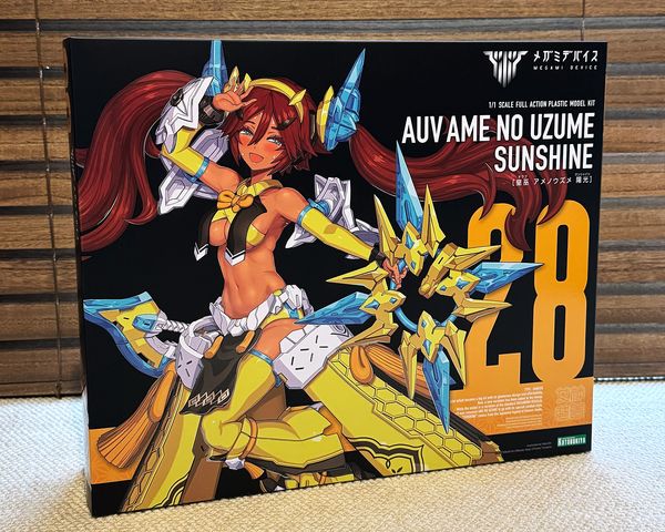 mô hình lắp ráp Megami Device AUV Ame no Uzume Sunshine KP772 đầy sáng tạo và chất lượng từ Kotobukiya