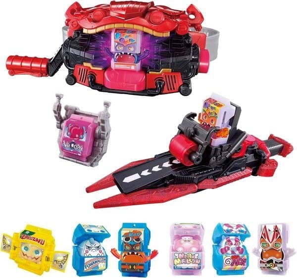 Đồ chơi biến hình Kamen Rider DX Henshin Belt Gavv Complete Set thú vị dành cho fan người hâm mộ yêu thích kị sĩ mặt nạ