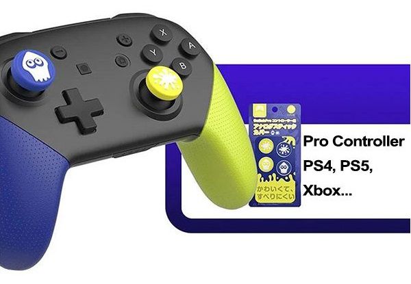 Phụ kiện núm bọc cao su Cover Analog Pro Controller IINE Switch PS5 Xbox  - Splatoon L706 giá rẻ