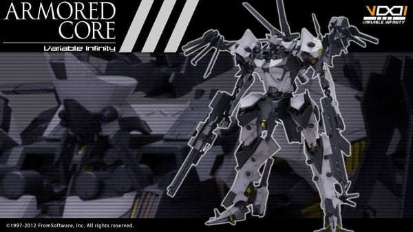Mô hình lắp ráp mecha BFF 063AN Ambient Armored Core Variable Infinity VI064R chính hãng Kotobukiya mua tặng bạn bè gia đình fan người hâm mộ