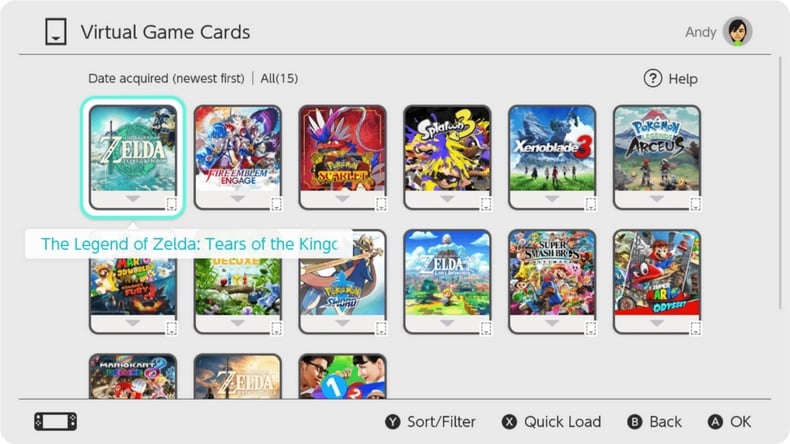 Xem thư viện game digital của mình