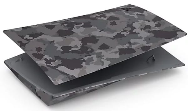 Vỏ thay thế PlayStation 5 Console Covers - Gray Camouflage