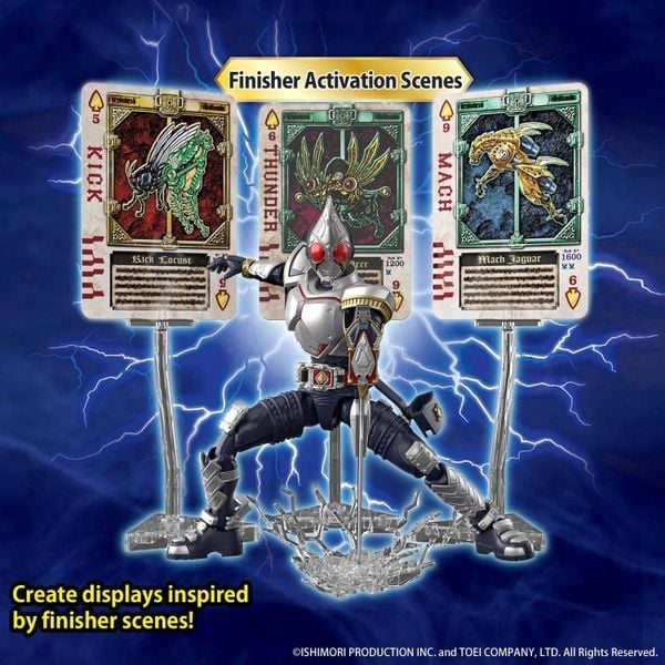 review Masked Rider Blade Effect Parts Set Figure-Rise Standard Kamen Rider
