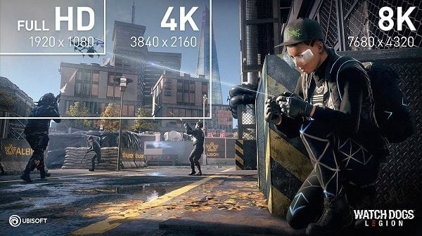 watch dogs 8k hdr comparison hdmi 2.1