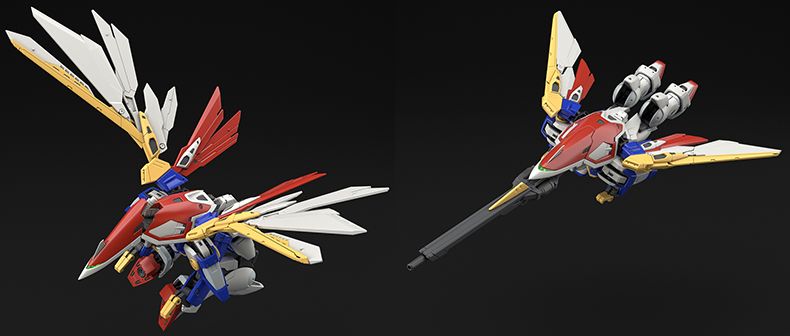 Wing Gundam rg biến hình bird mode 2 kiểu