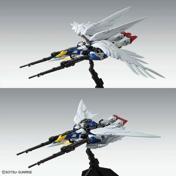 Wing Gundam Zero EW Ver Ka mg bird mode