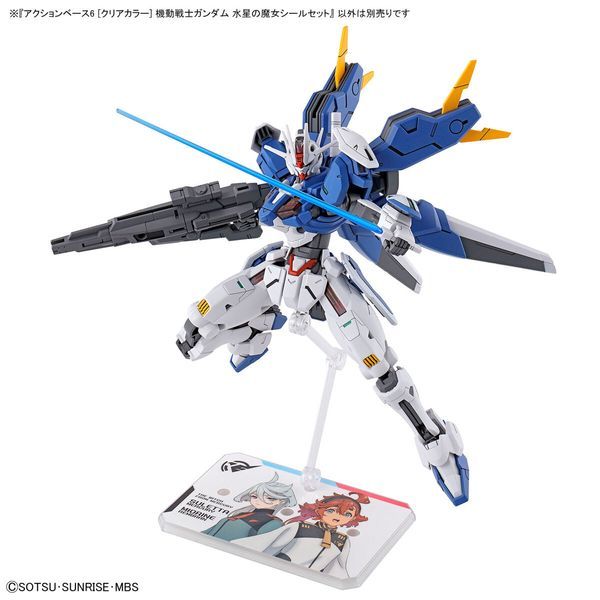 Action Base 6 Clear Gundam the Witch from Mercury Stickers Set HG Figure-rise Standard chất lượng cao