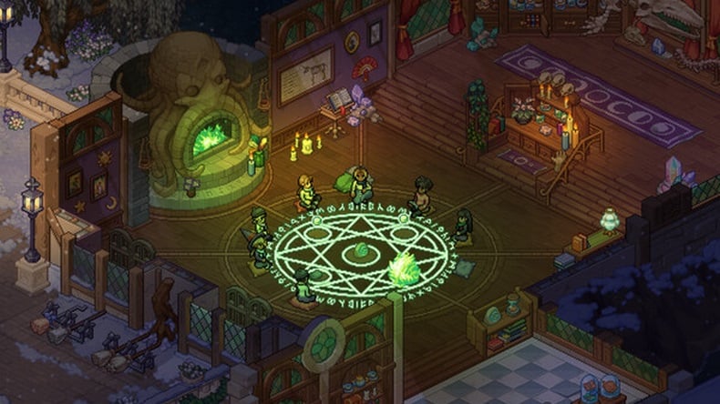 game mô phỏng đời sống kỳ diệu có tên Witchbrook.