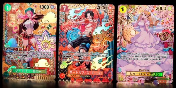 Thẻ bài One Piece Card Game Booster Pack OP-08 Two Legends chính hãng mở random ngẫu nhiên in hình đẹp mắt mua sưu tầm