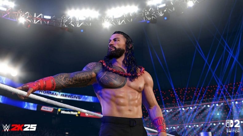 WWE 2K25 sắp có mặt trên Nintendo Switch 2