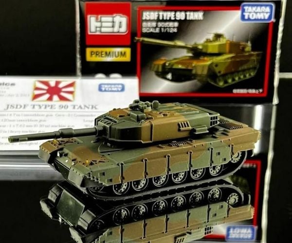 Tomica Premium 03 JSDF Type 90 Tank Mô hình xe đồ chơi với màu sơn cao cấp, mang đến trải nghiệm sưu tập tuyệt vời