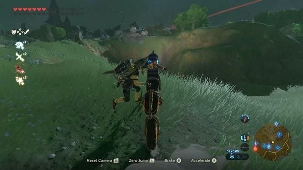 Master Cycle Zero Motorcycle in The Legend of Zelda Breath of the Wild