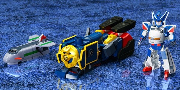 D-Style Might Gaine The Brave Express Might Gaine Kotobukiya KP249X mô hình lắp ráp có vũ khí cực đẹp