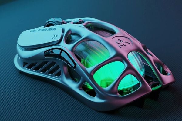 Chuột không dây Gaming GravaStar Mercury M1 Pro Gunmetal Gray chính hãng chất lượng tốt cao cấp tích hợp nhiều công nghệ tiên tiến