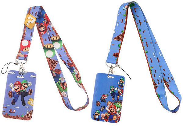 Cửa hàng phụ kiện Dây đeo thẻ học sinh sinh viên kèm bảng tên Super Mario Bros giá rẻ nhất